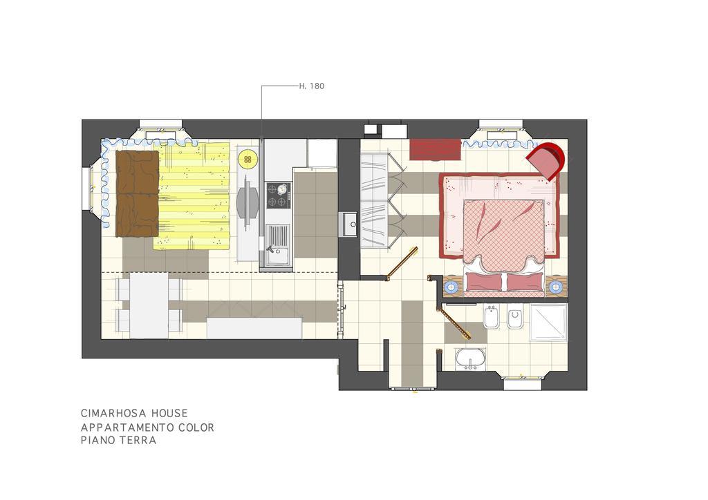Apartamento Cimarhosa House Habitación foto